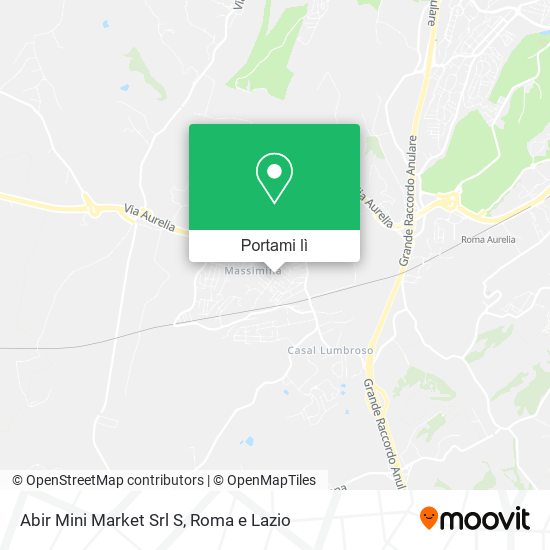 Mappa Abir Mini Market Srl S