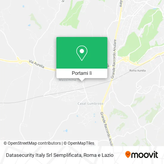 Mappa Datasecurity Italy Srl Semplificata