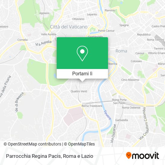 Mappa Parrocchia Regina Pacis