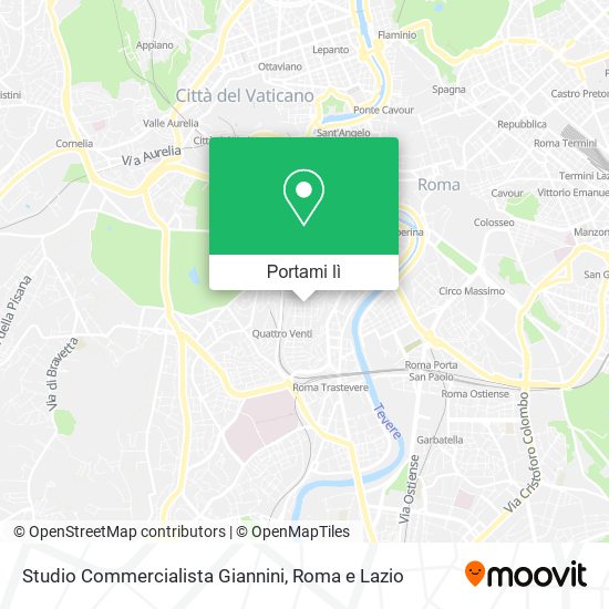 Mappa Studio Commercialista Giannini