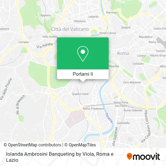 Mappa Iolanda Ambrosini Banqueting by Viola