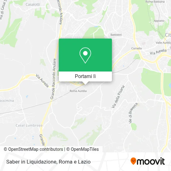 Mappa Saber in Liquidazione