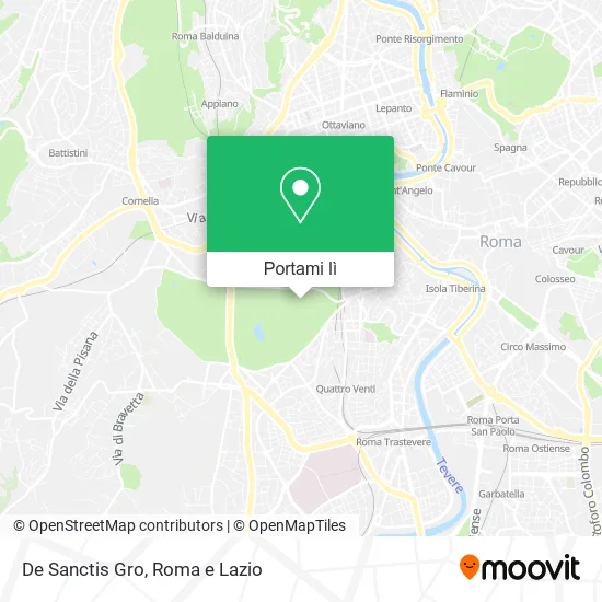 Mappa De Sanctis Gro