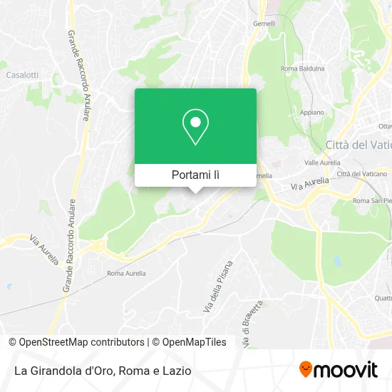 Mappa La Girandola d'Oro