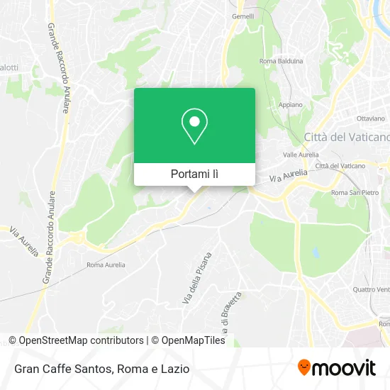 Mappa Gran Caffe Santos