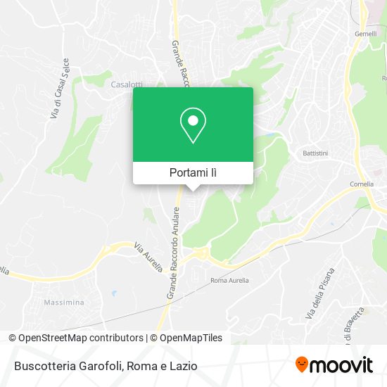 Mappa Buscotteria Garofoli