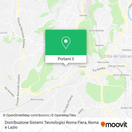 Mappa Distribuzione Sistemi Tecnologici Roma Fiera