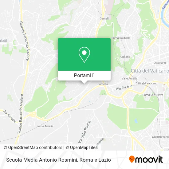 Mappa Scuola Media Antonio Rosmini