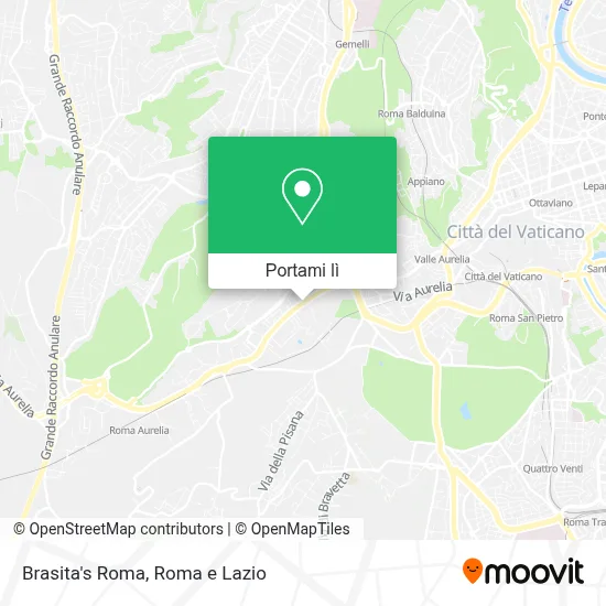 Mappa Brasita's Roma
