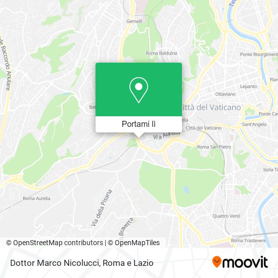 Mappa Dottor Marco Nicolucci