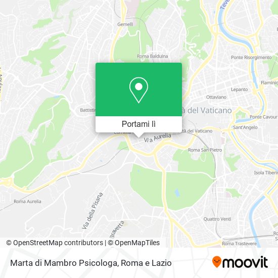 Mappa Marta di Mambro Psicologa