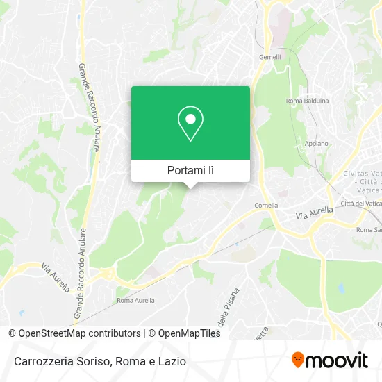 Mappa Carrozzeria Soriso