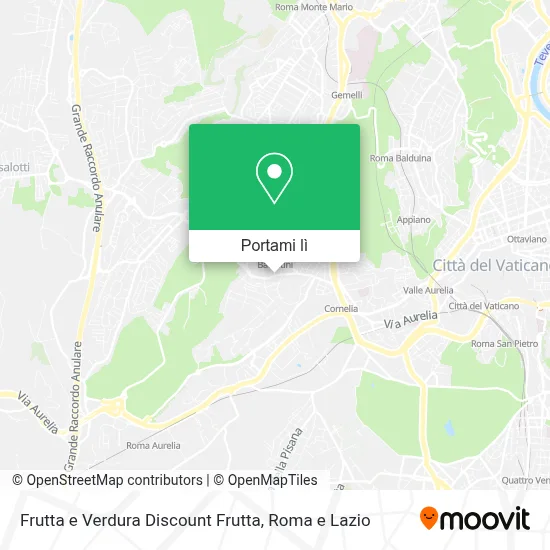 Mappa Frutta e Verdura Discount Frutta
