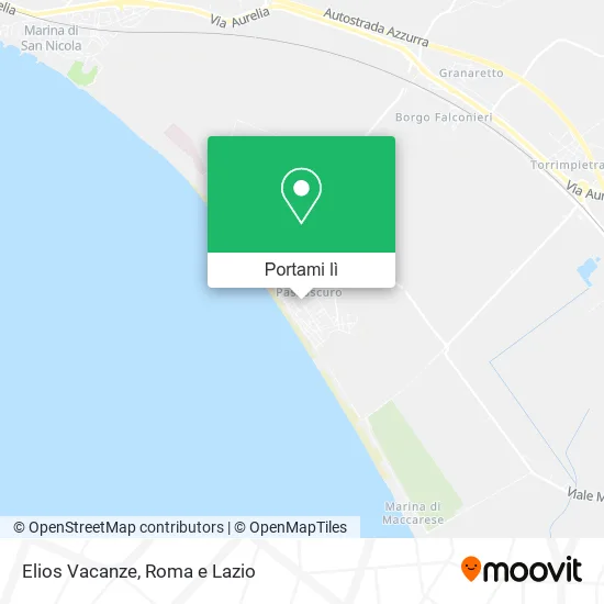 Mappa Elios Vacanze