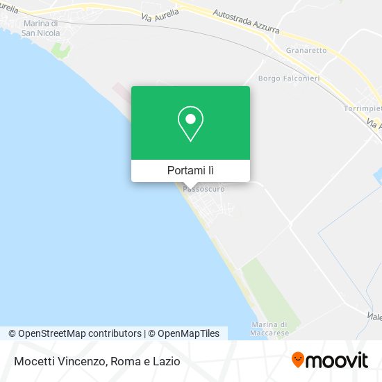 Mappa Mocetti Vincenzo