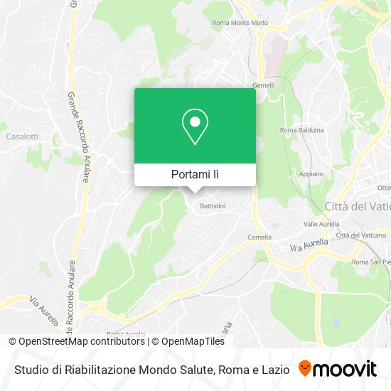 Mappa Studio di Riabilitazione Mondo Salute