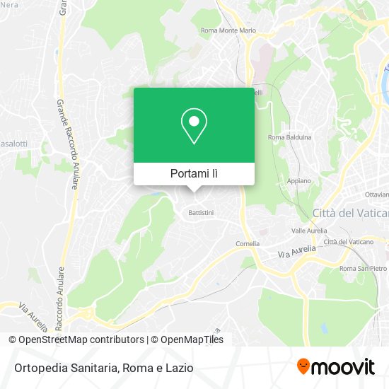 Mappa Ortopedia Sanitaria