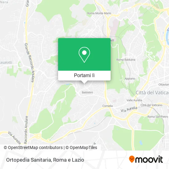 Mappa Ortopedia Sanitaria