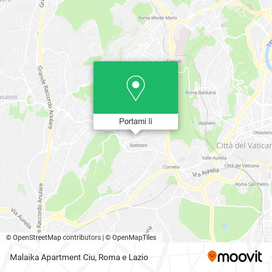 Mappa Malaika Apartment Ciu