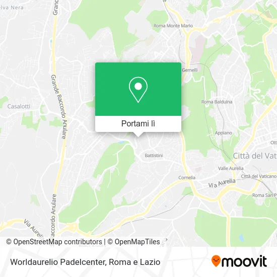 Mappa Worldaurelio Padelcenter