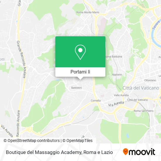 Mappa Boutique del Massaggio Academy
