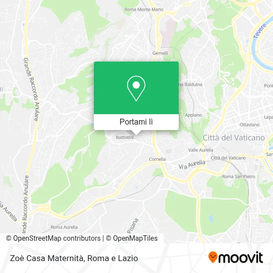 Mappa Zoè Casa Maternità