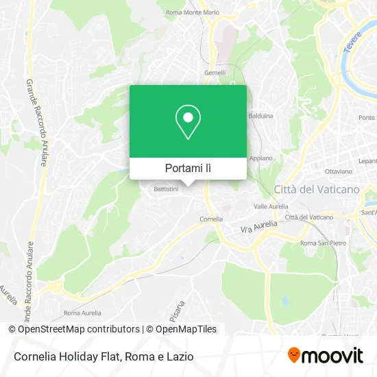 Mappa Cornelia Holiday Flat