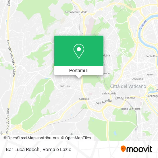 Mappa Bar Luca Rocchi