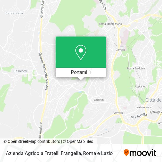 Mappa Azienda Agricola Fratelli Frangella