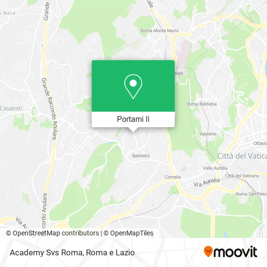 Mappa Academy Svs Roma