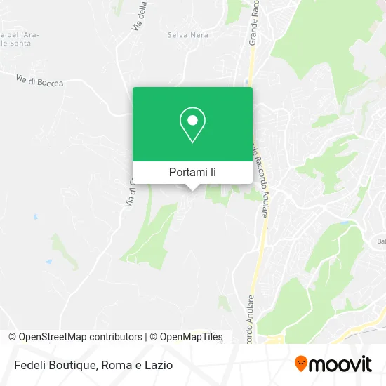 Mappa Fedeli Boutique