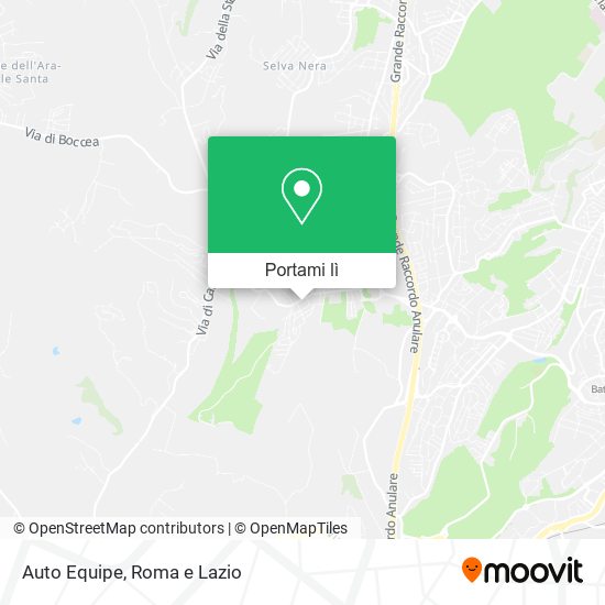 Mappa Auto Equipe