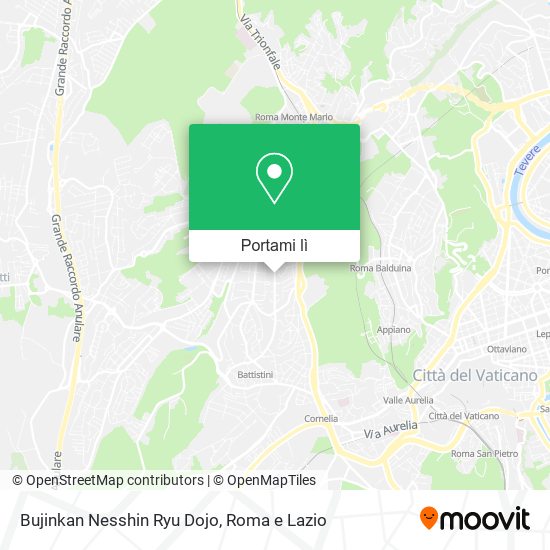 Mappa Bujinkan Nesshin Ryu Dojo