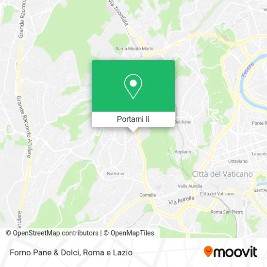 Mappa Forno Pane & Dolci