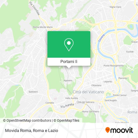 Mappa Movida Roma