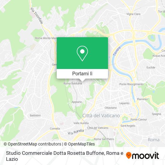 Mappa Studio Commerciale Dotta Rosetta Buffone