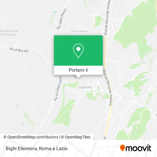 Mappa Bighi Eleonora