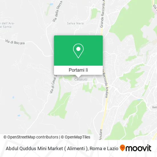 Mappa Abdul Quddus Mini Market ( Alimenti )