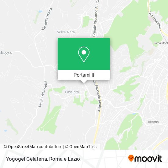 Mappa Yogogel Gelateria