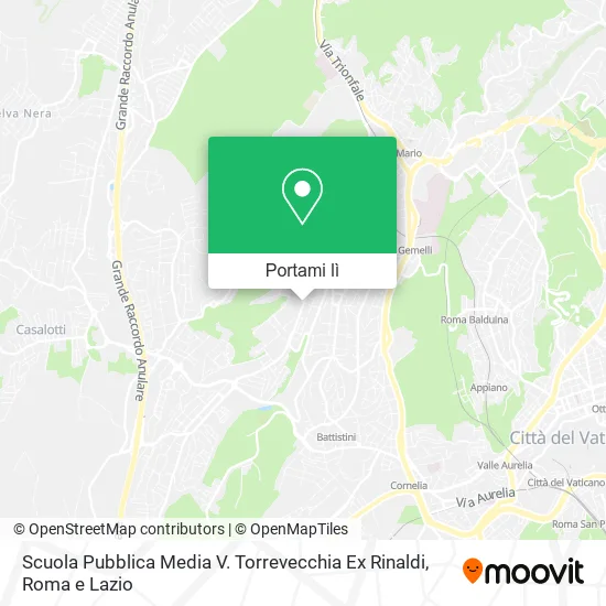 Mappa Scuola Pubblica Media V. Torrevecchia Ex Rinaldi