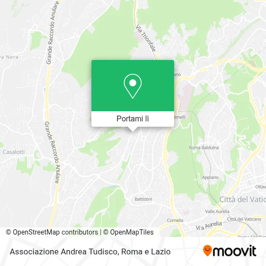 Mappa Associazione Andrea Tudisco