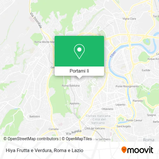 Mappa Hiya Frutta e Verdura
