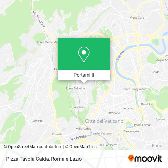 Mappa Pizza Tavola Calda