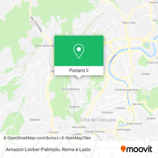 Mappa Amazon Locker-Palmizio