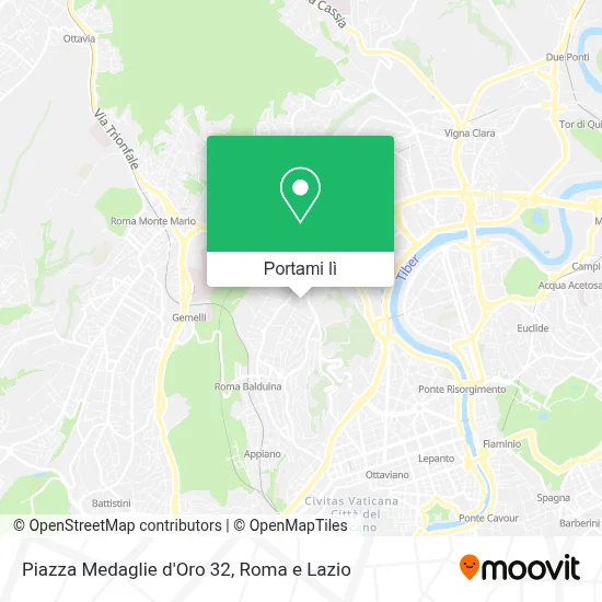 Mappa Piazza Medaglie d'Oro 32