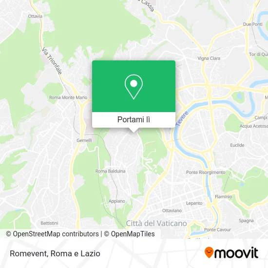 Mappa Romevent