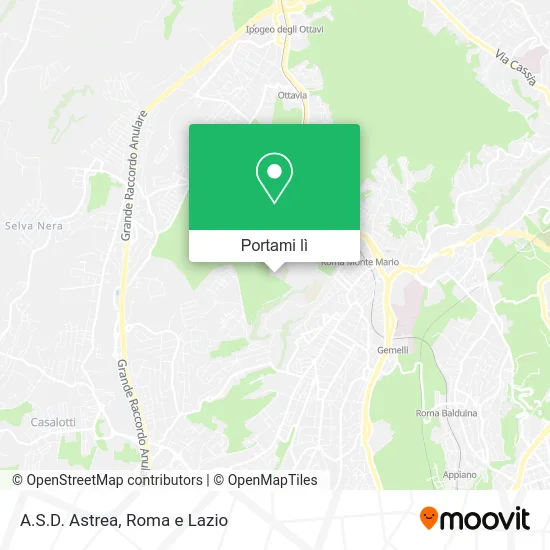 Mappa A.S.D. Astrea