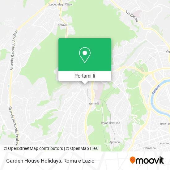 Mappa Garden House Holidays