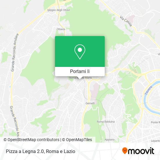 Mappa Pizza a Legna 2.0