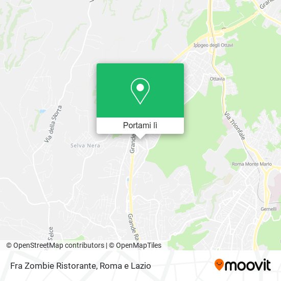 Mappa Fra Zombie Ristorante